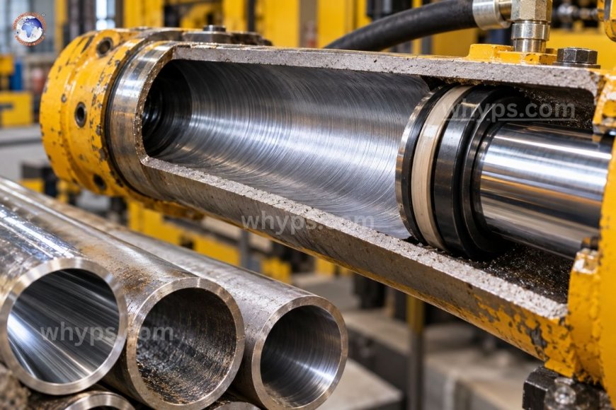 Why is surface finish important in hydraulic tube selection?