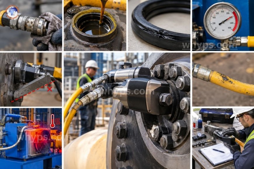 What causes premature failure in a hydraulic torquing tools?