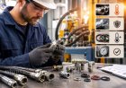 How do you select hydraulic fittings for high-temperature applications?