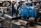 How does poor filtration affect hydraulic pump performance?