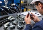 How do you select the correct hydraulic fitting for a high-pressure application?