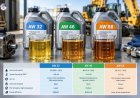 Premium AW 32, AW 46, and AW 68 hydraulic oils: product comparison