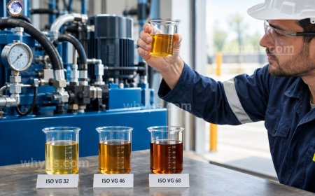 Hydraulic oil selection: Understanding ISO VG 32, 46, and 68