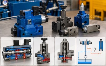 How hydraulic valves work: functions, types & internal mechanisms explained