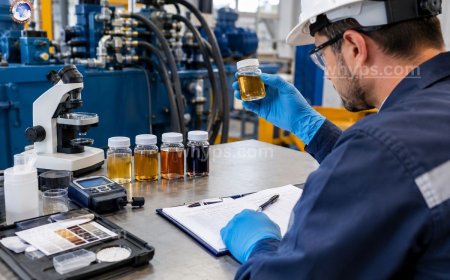 How do you check hydraulic fluid quality?