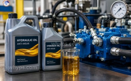 What hydraulic oil is suitable for high-pressure hydraulic systems?