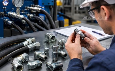 How do you select the correct hydraulic fitting for a high-pressure application?
