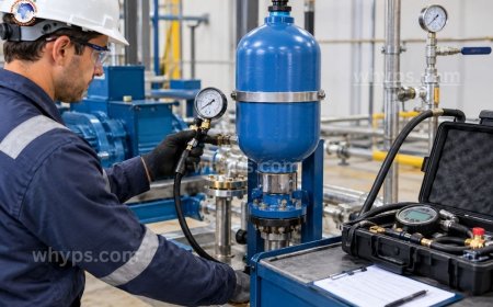 How do you test pulsation dampeners after maintenance?