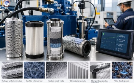 High-efficiency hydraulic filter elements: new media and contamination control technologies