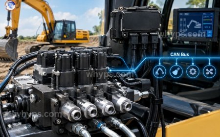 CAN Bus hydraulic directional control valves for mobile machinery