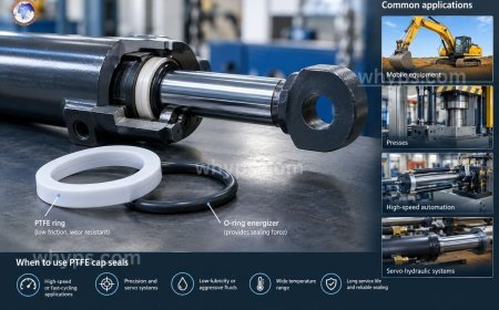 What are PTFE cap seals, and when should you use them?