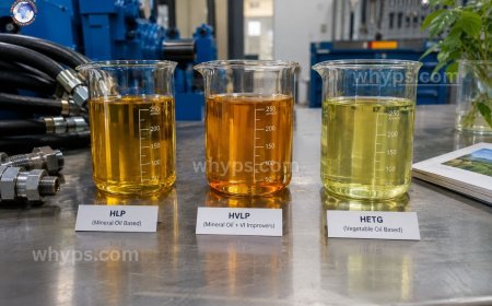 What are the differences between HLP, HVLP, and HETG hydraulic fluids?