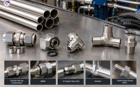 Which hydraulic fittings are best for stainless steel tubing?