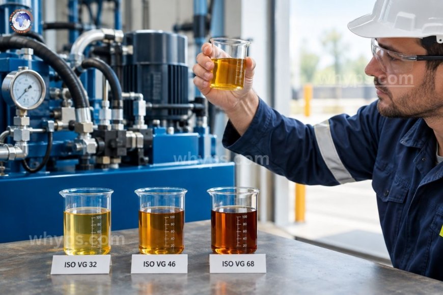 Hydraulic oil selection: Understanding ISO VG 32, 46, and 68