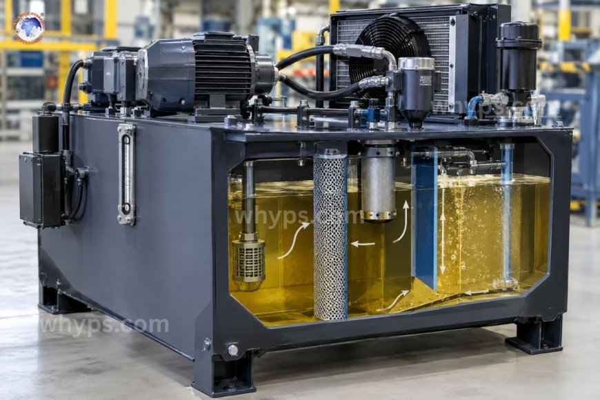 Energy-efficient advancements in hydraulic tanks and reservoirs