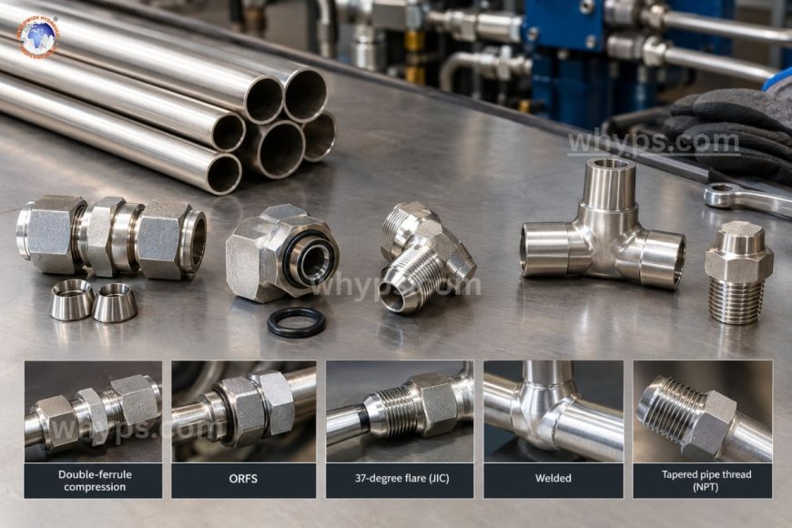 Which hydraulic fittings are best for stainless steel tubing?